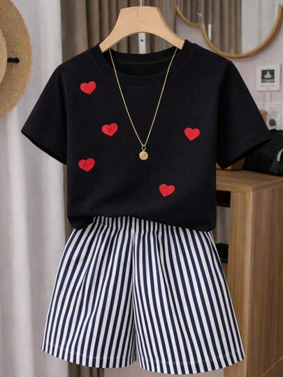 Conjunto Marino Rayas Love Chic