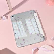 1个带笔槽的多角度磁吸支架保护套，支持自动休眠/唤醒功能，适用于Pro/Air/三星Galaxy A9/S9/S7/S10+/小米Pad 5/6/7等平板电脑。 - 彩色 - 查看 6