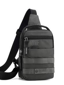New Men's Multifunctional Fashion Chest Bag, Travel & Sports One Shoulder Crossbody Bag, Lightweight Small Backpack - Multicolor - View 15