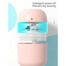 Humidificador de aire portátil en forma de gota de 220ml alimentado por USB y difusor de aceites esenciales, para uso en coche y hogar, adecuado para oficina y hogar - Mist - Ver 8