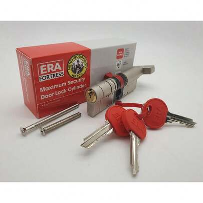Era Fortress High Maximum Security Cylinder 45/45 Anti Snap TS007 3* Thumb Turn