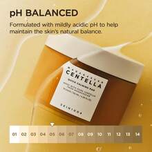 SKIN1004 Centella Quick Calming Pad, 70 Pads, Korean Face Toner Pad With Madagascar Centella Asiatica & Hyaluronic Acid, Hydrating & Soothing Facial Toner Pads For Gentle Exfoliation, Korean Skin Care - 標準包裝 - 查看 5