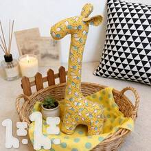 6件套长颈鹿缝纫模板，DIY长颈鹿图案绗缝模板，定位工具，精准裁剪，可重复使用的透明PET模板，适用于手工和DIY项目，手工裁剪工具模板 - 經典的 - 查看 1