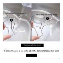 1pc Stainless Steel Sink Sponge Holder, Rust-Proof Sink Organizer Rack Without Holes - View 7