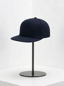 1pc Unisex Kids' Sun Protection Fabric Hip Hop Flat Brim Hat, Outdoor Street Style For Summer - 1PC - View 9