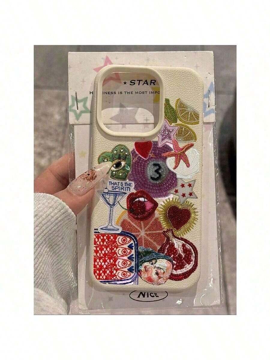 1pc Fashionable Premium Minimalist,1pc TPU Material Minimalist Fashion Ocean Lips Element Pattern Phone Case Compatible With IPhone 17/17 Pro Max/Air/17 Pro/16e/16 Pro Max/16/15/12 Pro Max/13/13 Pro Max/14/15/17/16 Pro/11 Pro Max/12, Personalized Stylish Protective Soft Shell, Unisex Design Protective Case Compatible With Samsung S24/A54/S23,[Local Warehouse Fast Shipping] Series Waterproof Shockproof Scratch Resistant - 1pc - 查看 1