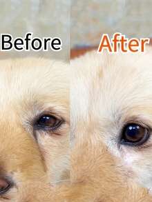 Pet Eye Cleaning Brush - Soft, Non-Irritating Bristles, Removes Stains & Discharge - Perfect For Poodles, Pomeranians & Cats, Without Battery - Multicolor - View 3