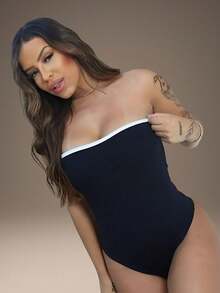 Women Bodysuits - màu đen - Xem 1