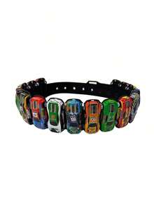 1pc Colorful Car Racing Style Waist Belt, Dopamine Punk Y2K Retro Casual Waist Chain, Suitable Streetwear And Photography (Car Style Randomly Sent) Summer, School Casual, Business, Boyfriend Husband Father Dad Men, Daily Wear, Fashion, Teen, Outdoor, Vacation, Athletic, Travel, Street, Boho, Vintage Fall, Autumn, Halloween Autumn-Winter Accessories,Suitable Teens, Youth,Men,Casual, Outdoor, Athletic, Vacation, Graduation Gifts, Birthday, Daily Wear - 16 條隨機汽車安全帶(車型隨機) - 查看 6