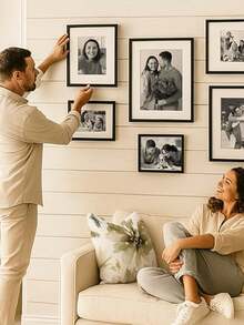 3pcs 30x40cm Poster Frames Aluminum Black Gold Picture Photo Frame, For Photo Gallery Simple With HD Plexiglass Mat, Horizontal Or Vertical Wall Mounting, For Wall Art Mounting Print Home Decor Living Room Decoration, Room Deocr, Wedding, Wall Decor,Graduation Party Supplies 2026 - A - 查看 6