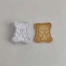 可爱考拉拥抱动物饼干模具创意饼干印章3D塑料糕点糖霜饼干蛋糕烘焙配件供应商返校季 - 查看 8