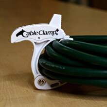 Plastic Clamp Cable Tidy Clip Fastener Grip Hold Clips Clamps Quick Release Grip - one-size - View 2