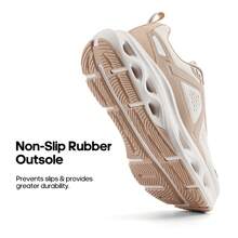 Women's Comfortable Walking Running Tennis Shoes MovePropel Athletic Gym Workout Jogging Fashion Sneakers - Pink - View 7