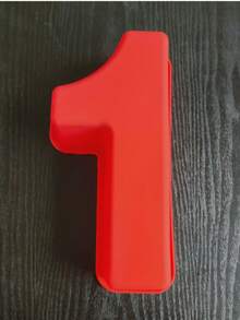 1个3D大型硅胶蛋糕模具，带数字0-9，生日和周年纪念蛋糕模具 - 彩色 - 查看 19