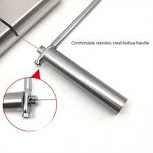 Board With Cutting Handle Cheese Slicer Butter Cutter Stainless Steel Square Blade For Even Slices Durable Kitchen Tool For Perfect Cheese Cutter - View 2