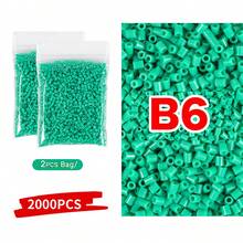 2000pcs 2.6mm Mini Fuse Beads Pixel Puzzle Iron Beads Melt Beads DIY High Quality Handmade Gift Educational Toy - 2.6mm Perler Beads - View 15