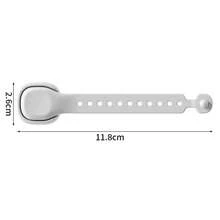 1 Uds.Bridas magnéticas para gestión de cables, organizador de cables, soporte para cables, correas organizadoras de cables ajustables, gestión de escritorio para el hogar FPPL - Ver 2