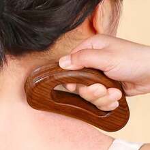 1pc.5pcs.10pcs. Carbonized Beech Wood Gua Sha Massage Tool For Neck Shoulder Back - A - View 6