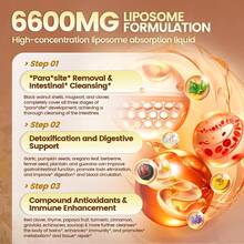 18-In-1 Black Walnut Wormwood Cleanse For Humans, 160 Day Supply, 6600mg Serv... - 1 - View 4