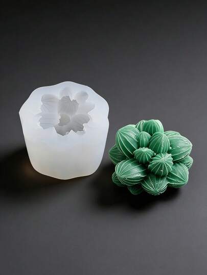 DIY Silicone Mold For Succulent Candle, Soap, Plaster, Resin Furniture Candle Cup Flower Pot Decor