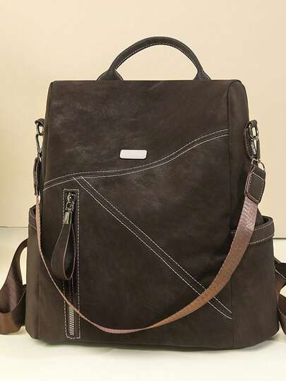 Women's Fashion Anti-Theft Backpack, Suitable For Travel, School, And Laptop