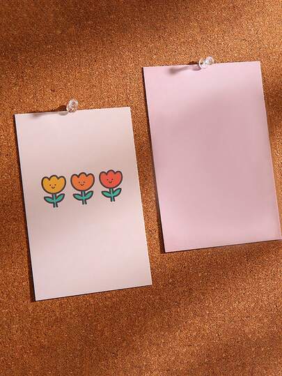 50/100pcs Transparent Map Tacks, Photo Cork Board Push Pins