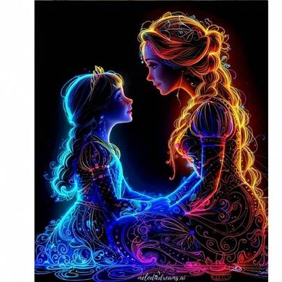 1pc [30*40cm/11.8*15.7in]5D Acrylic Diamond Painting Kit, Colorful Beauty Pattern, Suitable For Adult Beginners DIY Mosaic Diamond Art, Full Drill Handmade DIY Diamond Painting, Suitable For Living Room, Bedroom, Office Wall Decor, Surprise Art Home Decor Gift For Family And Friends, Frameless