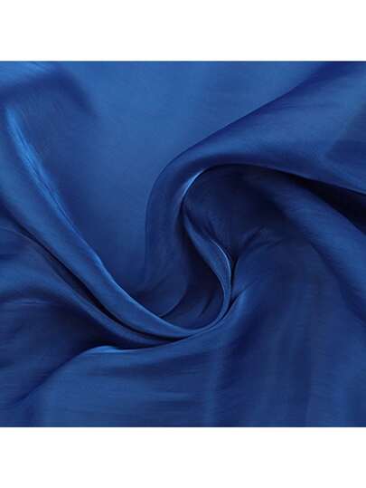 1 peça de tecido de cetim Blue Island, material de chiffon de seda macio e suave, tecido de cor sólida de alta qualidade, adequado para costura DIY, pode ser usado para fazer toalhas de mesa, cenários de palco e materiais decorativos de interiores. Comprimento: 36/108/180 polegadas, Largura: 59 polegadas. Gramatura do tecido: 80 g/m².