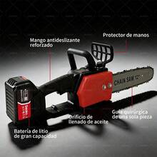 Motosierra de mano de 12 pulgadas - Negro - Ver 5