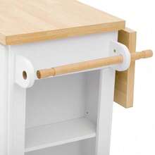Cabinets - White + MDF - View 11