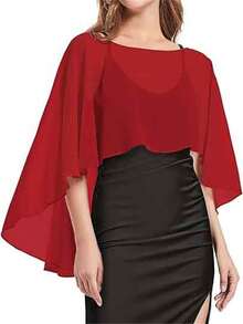 Women's Shawl, Chiffon Shawl And Shawl For Evening Dress, Wedding Wrap - Multicolor - View 3