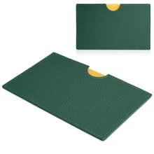 Ví đựng thẻ xe buýt chống trộm bằng da microfiber - Hộp đựng thẻ ID cho người đi làm - Nhiều màu - Xem 9