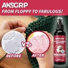 30ml/120ml Formspray für Stoffe, DIY Häkeln Stricken Formen, Handwerks-Formen, Heim-Deko Formen, Schuh-Formen, Stoff-Formen, langanhaltender Formspray - Textilfixierspray - Übersicht 6