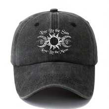 Live By The Sun, Love By The Moon Adjustable Baseball Cap – Unisex, Comfortable, Multiple Colors Available - A - View 8