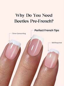 150 pièces Faux ongles carrés courts pour manucure française, ongles faux gel français rose et blanc, ongles artificiels français mats, pointes d'ongles en gel doux, art des ongles DIY durable, convient aux femmes et aux salons de manucure - Rose bonbon - Voir 7