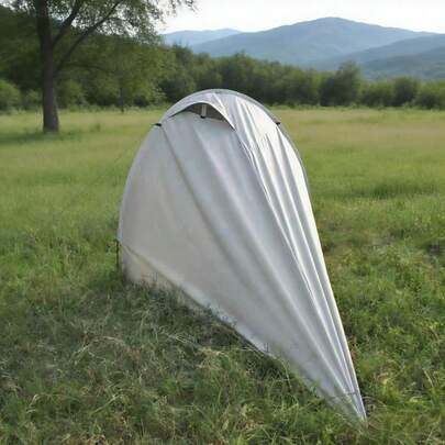 Military Ultralight One Person Tent Waterproof Windproof Lightweight For Outdoor Adventure Survival