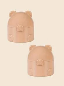 2pcs/Set Portable Loose Powder Puff With Storage Box - Includes Soft Sponge Puff, Can Hold 50g Loose Powder, For Face And Body Powder Cosmetic Storage, Cosmetic Storage Solution | Colorful Design | Soft Sponge Puff, Makeup Storage Box - UV Protection,Giveaways,Travel,Cheap Stuff,Travel Essential - Multicolor - View 17