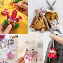 100PCS Resin Butterfly Buttons 2 Holes Buttons Animal Buttons Plastic Sewing Buttons Decorative Buttons For Skirts Gloves Sweaters Shirts Hats Scarves Headbands Craft Projects - Đầy màu sắc - Xem 3
