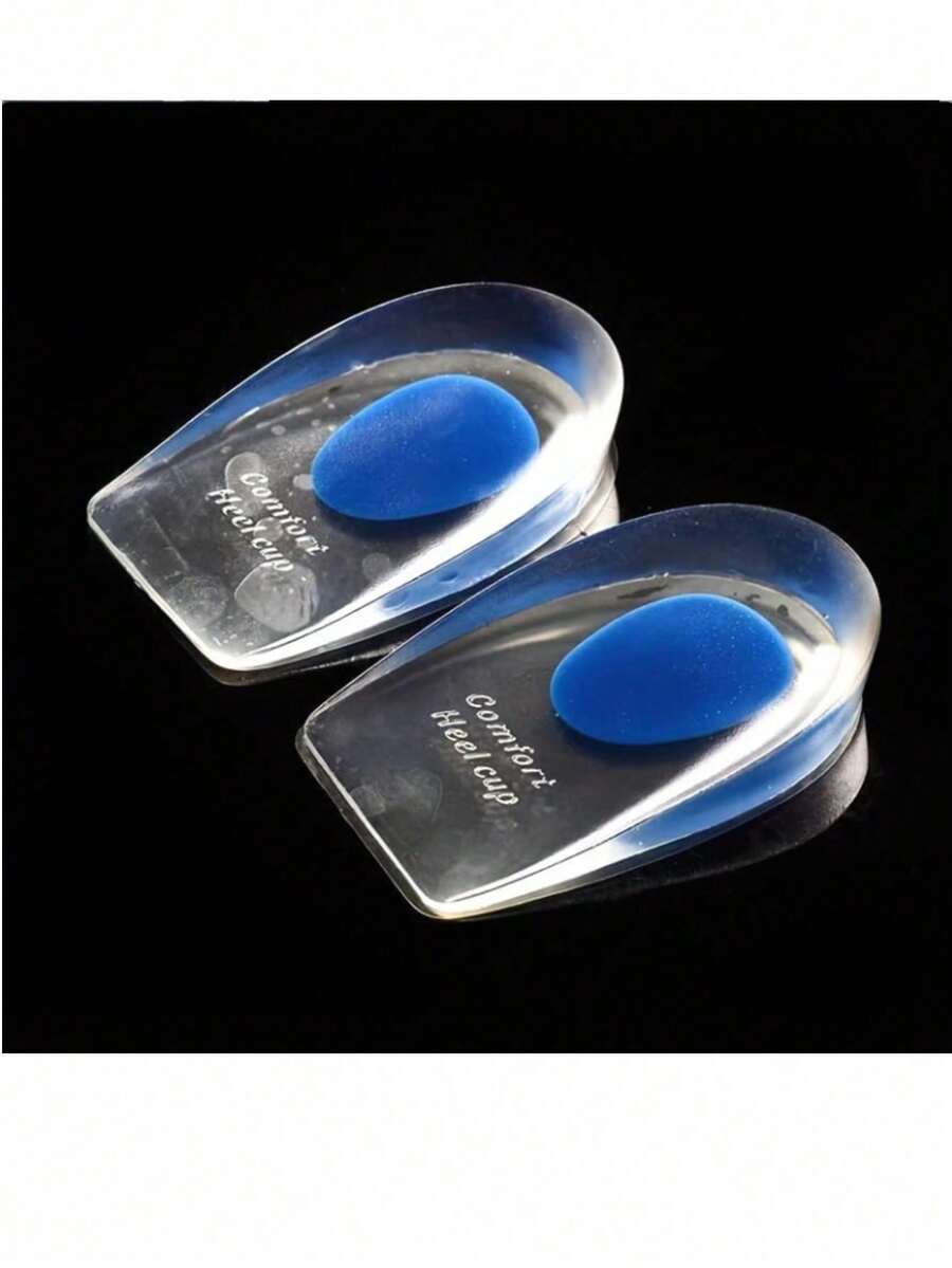 2片装柔软硅胶鞋跟垫 - 舒适足垫，缓解足跟骨刺，改善姿势，易于穿戴，母亲节礼物，卧室装饰，花园装饰，厨房装饰，夏季，海滩，旅行必备，房间装饰，柔软舒适，毕业季礼物 - 多色 - 查看 1