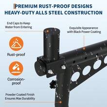 Truck Ladder Rack - 黒 - チェックする 5