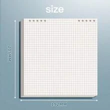 120 Sheets/60 Pcs Removable Blank, Grid, Lined Loose Leaf Refill Paper Notebook Insert - Horizontal Line - View 4