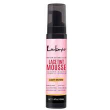 lockmio 100ml (3.4 Fl Oz) 蕾絲染髮慕斯，適用於接髮、假髮、髮片，防水長效造型，可用於假髮髮際線遮蓋，保濕、結髮、遮瑕、配色，快速乾燥，自然融合，萬聖節 - 100ml - 查看 14