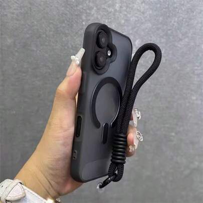 Nuevo estuche compatible con iPhone 16 Pro Max, tacto suave y mate de dopamina, adecuado para estuche de 17 Air 16, textura magnética de alta gama, 15 Pro Niche 14 Viral Model 13 Super Anti-Caída, 12 Modelo de pareja unisex 16 Plus Estuche protector