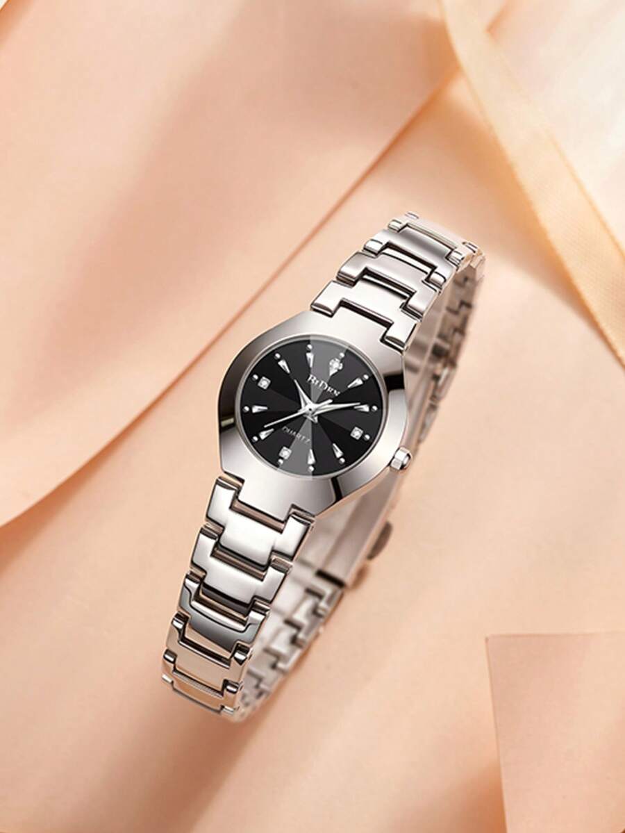 BIDEN 1 件女士经典休闲石英手表 - 銀色 - 查看 1