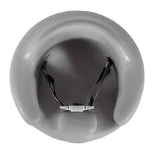 Bumbo Baby Infant Soft Foam Comfortable Support Wide Floor Seat with 3 Point Adjustable Harness for Ages 3 to 12 Months, Cool Grey - ColorA - Ver 7