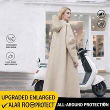 一件加厚高品质连帽雨衣，带抽绳可调节，适合摩托车/自行车骑行，户外保暖，适合情人节、宠物、嘉年华、春夏季节、伴娘礼物、室内卧室装饰、海滩、旅行，男女皆宜，度假、可爱配饰、母亲节礼物、卧室装饰、花园、厨房装饰、夏季、海滩、旅行必备、房间装饰、软萌、毕业季 - 男女通用 - 查看 6