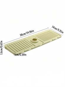 5° Tilted Faucet Splash Guard With Silicone Drip Tray, Non-Slip Faucet Drain Rack For Kitchen Sink, Bathroom, RV, Coffee Bar - Essential Home Decor Accessory - Multicolor - View 4
