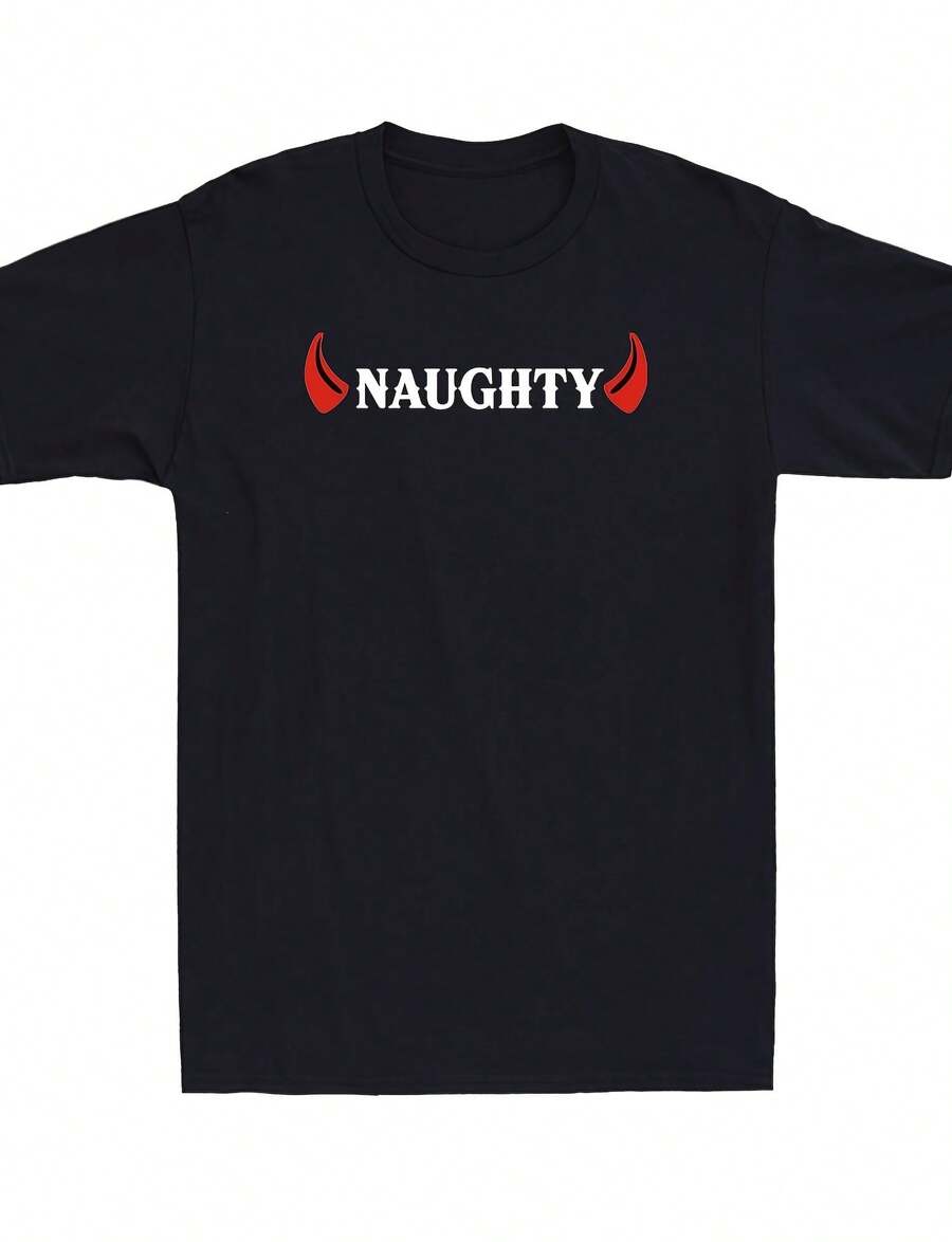 Naughty Cistmas Funny Naughty Cistmas Xmas Gift 's T-Shirt220G Heavyweight 100% Cotton T-Shirt. -Thicker, Softer, And Stronger T Your Average . This Heavyweight Essential Brings Pm Comfort And Rugged Performance Together. I For Layering, Lounging, Or Hitting The Streets In Style. Fade-Resistant And Pre-Sunk For A Reliable Fit Every Time. - màu đen - Xem 1
