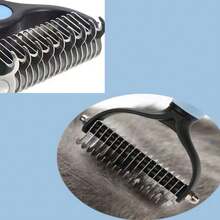 Kit de aseo y limpieza para mascotas, incluye cortaúñas, cepillo desincrustante, lima, herramientas de limpieza, set popular de limpieza para mascotas - Ver 6