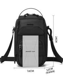 New Men's Multi-Purpose Fashion Chest Bag, Travel Sports Shoulder Crossbody Chest Bag, Lightweight Small Backpack - Multicolor - View 10